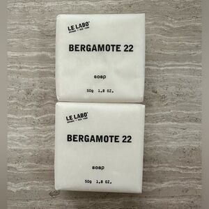 Le Labo Bergamote 22 scent soap 50g (1.8oz) x 2 pieces
